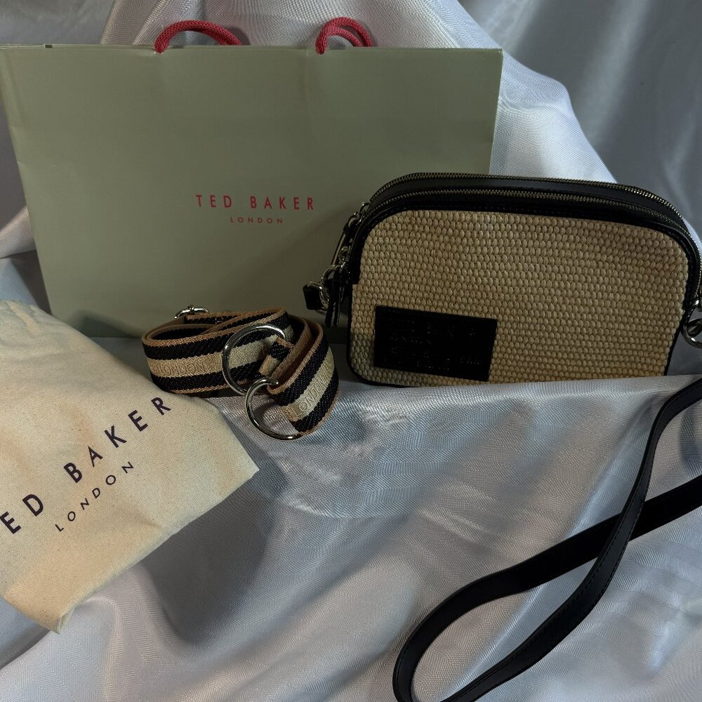 Ted Baker Debbi Leather Camera Crossbody – New With Tags